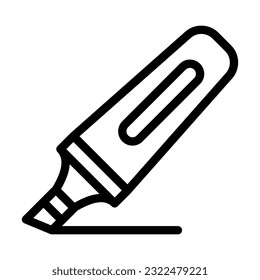 Icono De Línea Espesa Del Vector Para Uso Personal Y Comercial.

