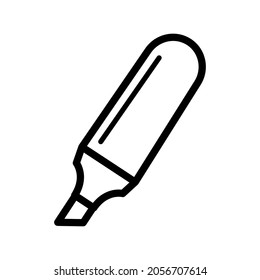 Highlighters icon in trendy vector design illustration
