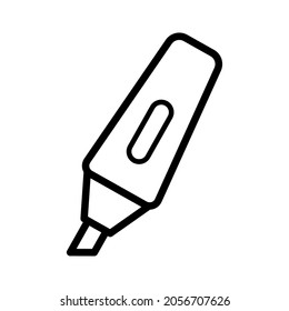 Icono de resaltado en ilustración de diseño vectorial de moda