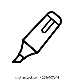 Highlighters icon in trendy vector design illustration