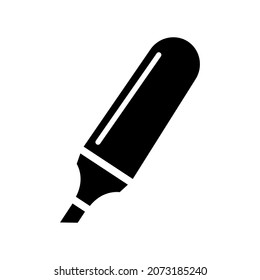 Highlighters icon in trendy vector design 