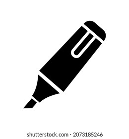 Highlighters icon in trendy vector design 
