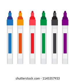 highlighting pen vector collection design
