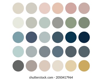 Highlights Covers. pastel pink, beige, blue and green palette.