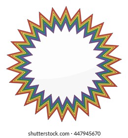 highlights rainbow color.