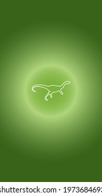 Highlights stories covers designs. Dinosaur highlight vector