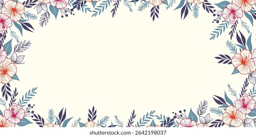 highly detailed abstract floral wallpaper with leaf outlines.poster design for wedding frame.greeting card and fabric background

