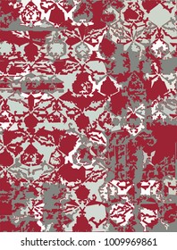 
Highly detailed abstract texture or grunge background. For art texture, grunge design, and vintage paper, modern damask pattern for carpet, rug,  scarf, clipboard , shawl pattern. vector 