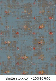 
Highly detailed abstract texture or grunge background. For art texture, grunge design, and vintage paper, modern damask pattern for carpet, rug,  scarf, clipboard , shawl pattern. vector 