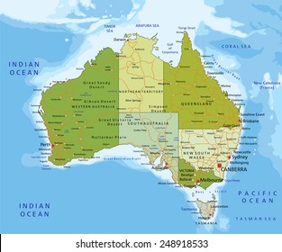 3,695 Queensland map Images, Stock Photos & Vectors | Shutterstock
