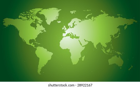 Vector Polygonal World Map Low Poly Stock Vector (Royalty Free ...