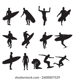 Highly Detailed People a Silhouettes
