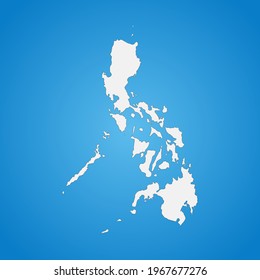 Highly Detailed Philippines Map Borders Isolated Stock Vector (Royalty ...