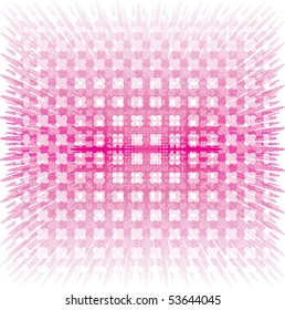 Highly Detailed Pink Vector Illustration