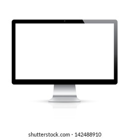 Highly detailed responsive computer display vector