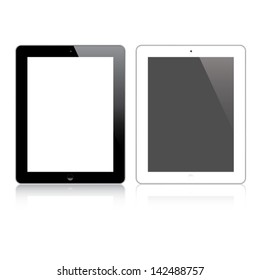 Highly detailed responsive tablet vector