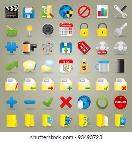 Highly Detailed Vector Icons For Web Applications