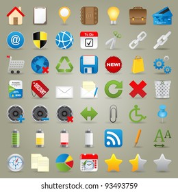 Highly Detailed Vector Icons For Web Applications