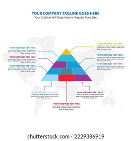 Highly professional modern infographic Editable template.