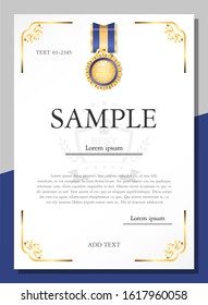Highly simple design certificate listing
