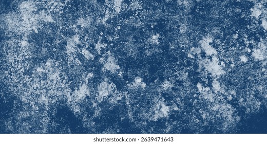 Highly Textured Digital Abstract with Blue Noise and White Core Detail

