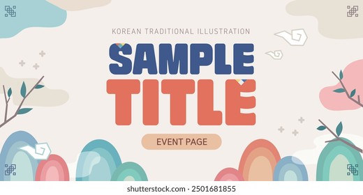 Highly utilized Chuseok Traditional Holiday Banner Template