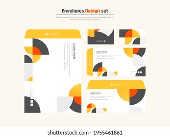 Highly utilized envelope and business card design 
