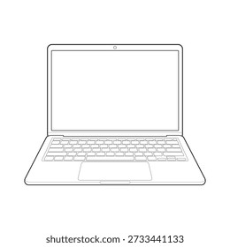 Dibujo técnico portátil de alta precisión ideal para maquetas profesionales de UI UX y presentaciones corporativas. Este elemento de diseño de estructura de alambre lineal está optimizado para la marca de tecnología comercial y esquemas de planos.