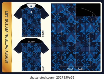 HighQuality Athletic Shirt Textures Sublimation Exercise Clothing Vectors - Elevate your design game with our Customizable Jersey Pattern Vector File! This high-quality, scalable vector file is perfec