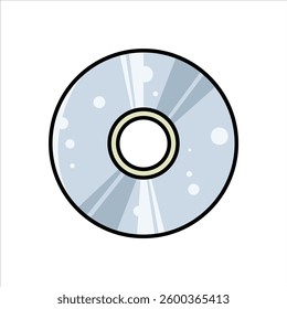 A high-quality blank DVD disc for storing data, videos, and music.