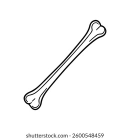 A high-quality bone orthopedic illustration on a white background. Ideal for medical, healthcare, anatomy, and orthopedic-related projects. Perfect for use in infographics, educational materials, webs