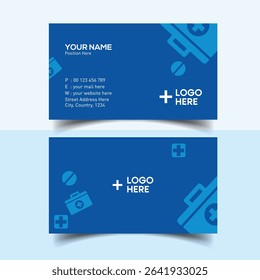 High-Quality Business Card Template for Healthcare Professionals
