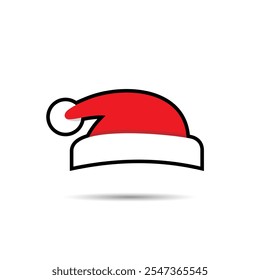 High-quality Christmas hat vector designs, perfect for holiday-themed projects.