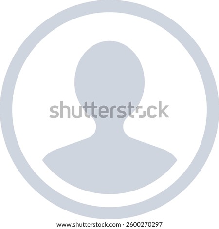 High-Quality Default Profile Picture Icon