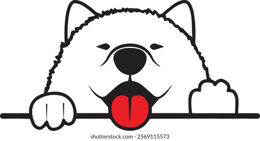 A high-quality, detailed EPS vector illustration of a dog's face. Perfect for use in graphic design, print, and digital media.Ideal for pet-related products, advertisements, and more."