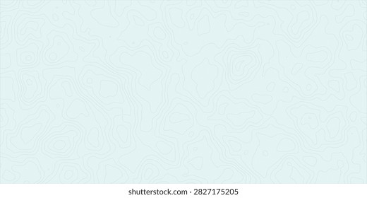 A high-quality digital vector illustration featuring clean dark contour lines against a soft light blue background. This graphic mimics the appearance of a topographic map representing elevation or scientific data in a minimalist modern aesthetic suitable for tech travel or geographic design projects.