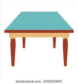 A high-quality **Dining Table Vector Illustration** featuring a stylish, modern, or classic dining table design. Perfect for websites, advertisements, presentations, and print materials. Fully 