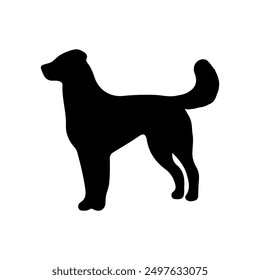 High-Quality Dog Silhouette Vector Illustrations for Designers.