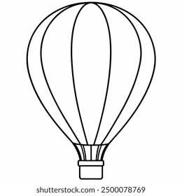  is a high-quality graphic design file featuring a detailed illustration of a hot air balloon.