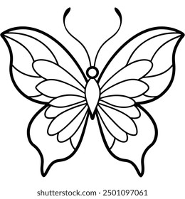 is a high-quality graphic design file featuring a beautifully crafted illustration of a butterfly adorned with intricate floral patterns. This design combines the elegance of flowers with the delicate