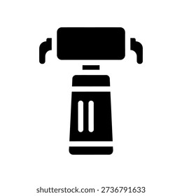 High-quality image of a modern black gaming controller with two AA batteries, isolated on a clean white background, perfect for gaming and tech promotions.