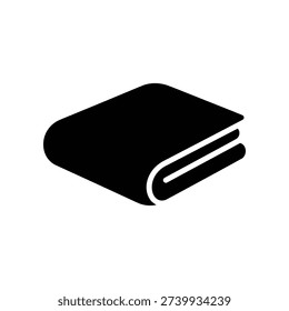 High-quality image of a sleek black leather wallet, closed and isolated on a clean white background, ideal for finance, business, and lifestyle projects.