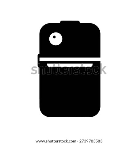 High-quality image of a sleek black smartphone displaying the iconic white apple logo, placed on a glossy reflective surface for a modern and professional aesthetic.