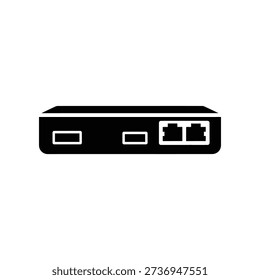 High-quality image of a sleek black USB flash drive with a minimalist design, perfect for technology, data storage, and digital marketing projects.