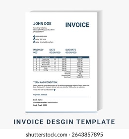 High-quality invoice template tailored for food-related businesses such as restaurants and catering services. Includes space for itemized product details, quantities, prices, subtotal and discounts.
