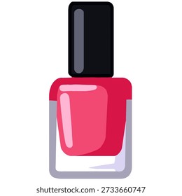 Ilustración de esmalte de uñas de alta calidad con elegante concepto de belleza de manicura. Esta obra de arte muestra el esmalte de uñas cosmético en un estilo moderno y limpio, adecuado para belleza, moda, cosméticos, promoción de salón y contenido de redes sociales. Perfecto para anuncios, carteles, blogs y diseños comerciales relacionados con el cuidado de las uñas y las tendencias de manicura.