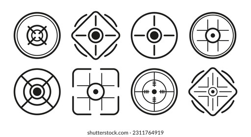 High-quality and precise aiming sights for firearms and weapons. Sights, aiming, precision, accuracy, firearms, weapons, scopes, reticles, targeting, shooting.