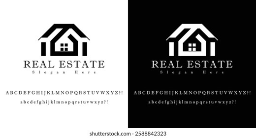 High-Quality Real Estate Logo – Stylish Vector Template for Property Companies