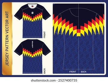 HighQuality Retro Shirt Textures Sublimation Exercise Clothing Vectors - Elevate your design game with our Customizable Jersey Pattern Vector File! This high-quality, scalable vector file is perfect