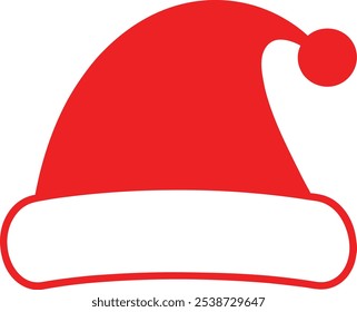 High-quality Santa hat vector elements perfect for holiday designs! This vector pack includes line art, silhouettes, icons, logo designs, and clipart of classic Santa hats in various styles. Ideal for